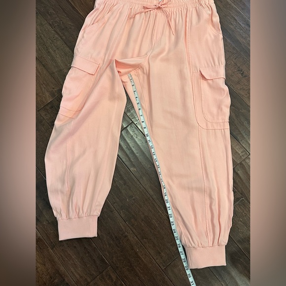 Inc International Concepts Womens Utility Cargo Jogger Pants Size XXL Pink - Picture 3 of 12